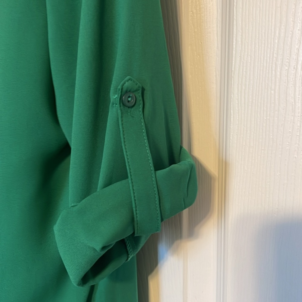 41 Hawthorn Emerald Green Blouse - Picture 3 of 4